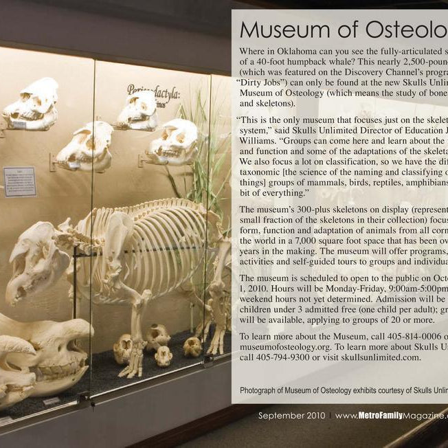 Museum of Osteology - Skulls Unlimited International, Inc.