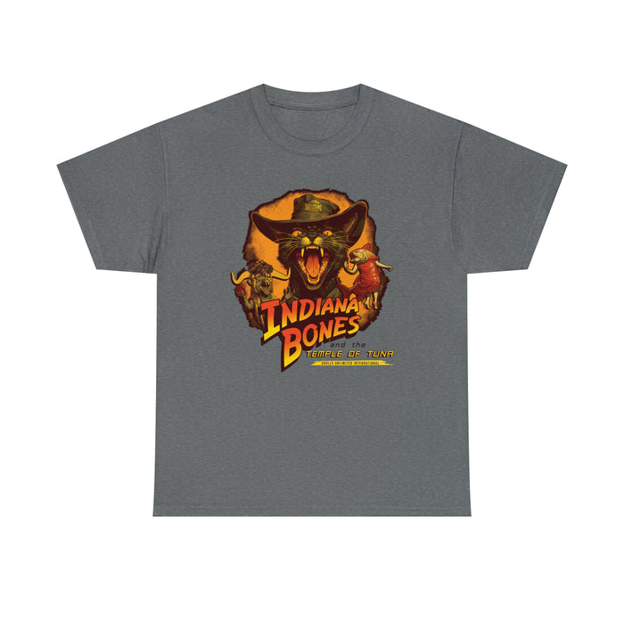 Indiana Bones and the Temple of Tuna T-Shirt (Light Colors)