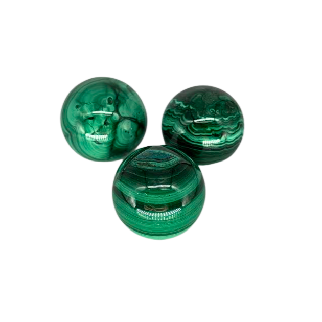 Polished Malachite Sphere