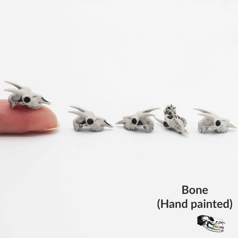 Goat Skull Replica - 1:12 Scale (Set of 5)