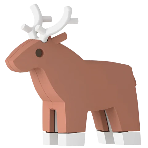 Halftoys Reindeer For Sale — Skulls Unlimited International, Inc.