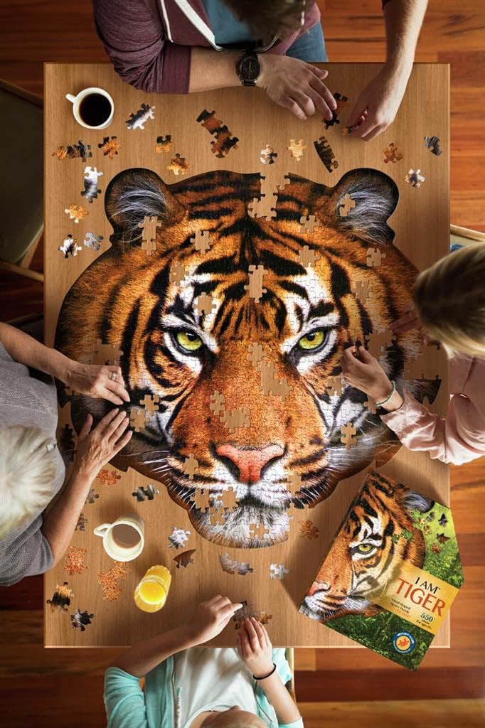 I Am Tiger 550 Piece Puzzle For Sale — Skulls Unlimited