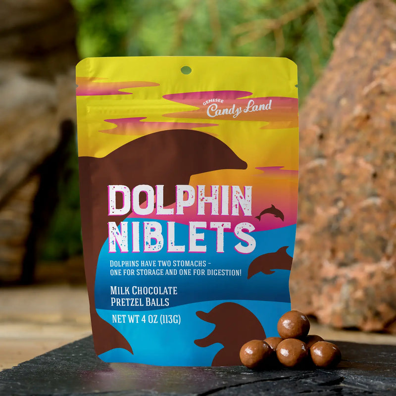 Dolphin Niblets (Milk Chocolate Pretzel Balls)