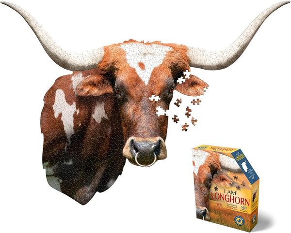 I Am Longhorn 550 Piece Puzzle