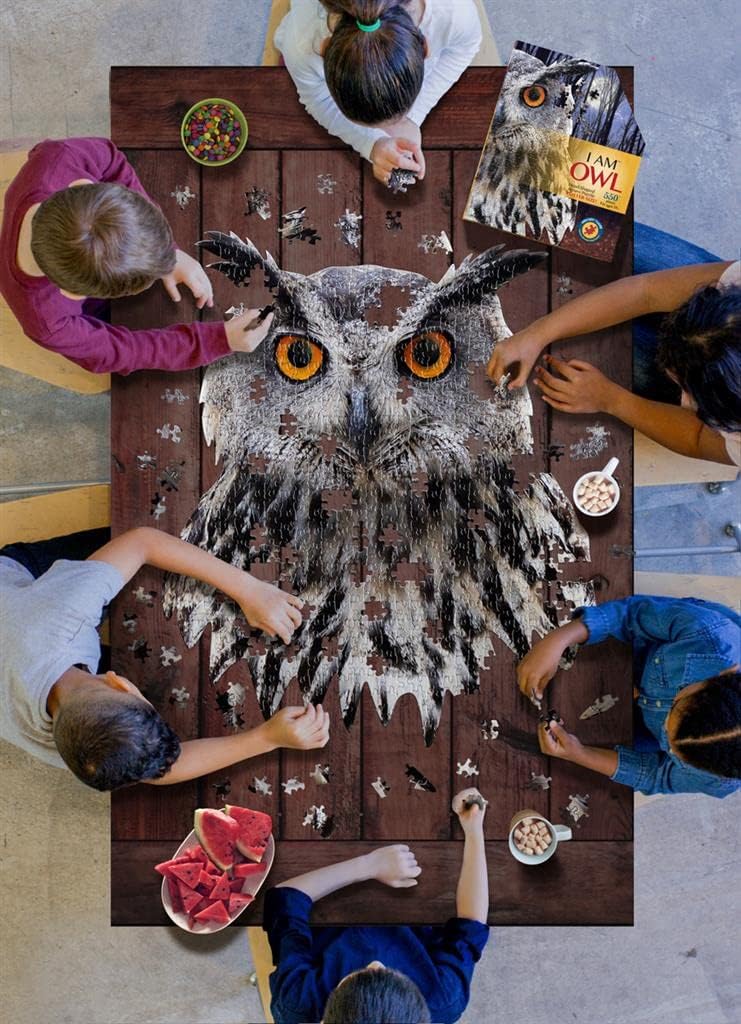 I Am Owl 550 Piece Puzzle For Sale — Skulls Unlimited
