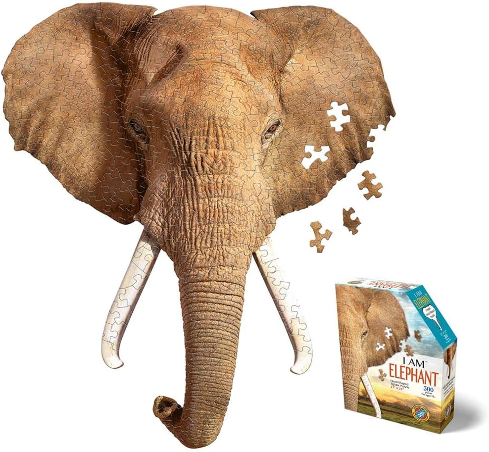 I Am Elephant 300 Piece Puzzle For Sale — Skulls Unlimited