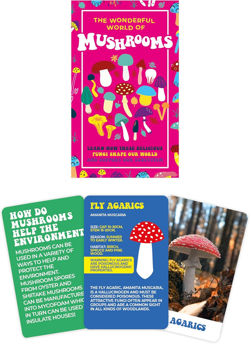 The Wonderful World of Mushrooms Card Pack