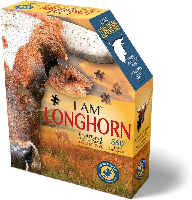 I Am Longhorn 550 Piece Puzzle