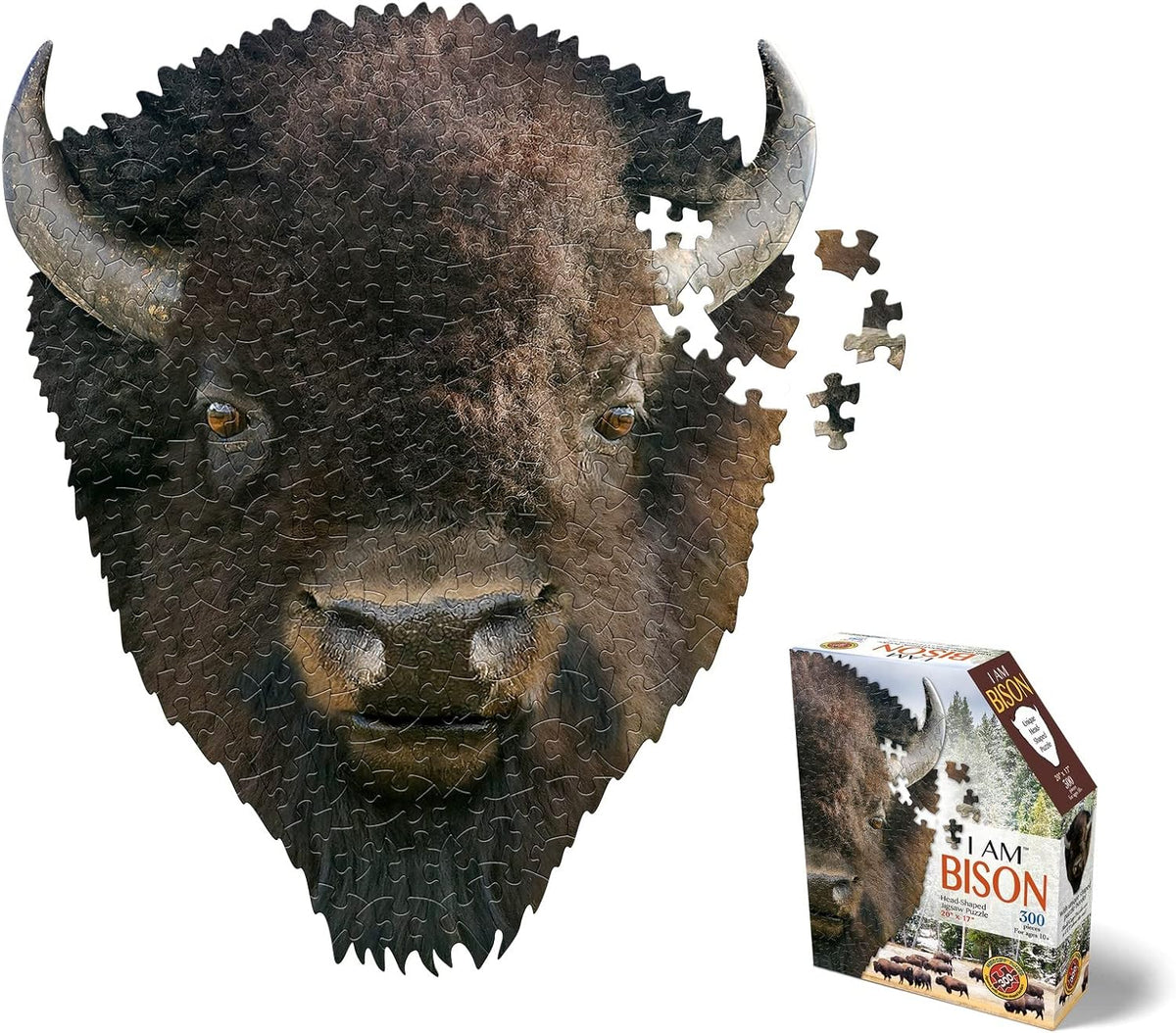 I Am Bison 300 Piece Puzzle For Sale — Skulls Unlimited
