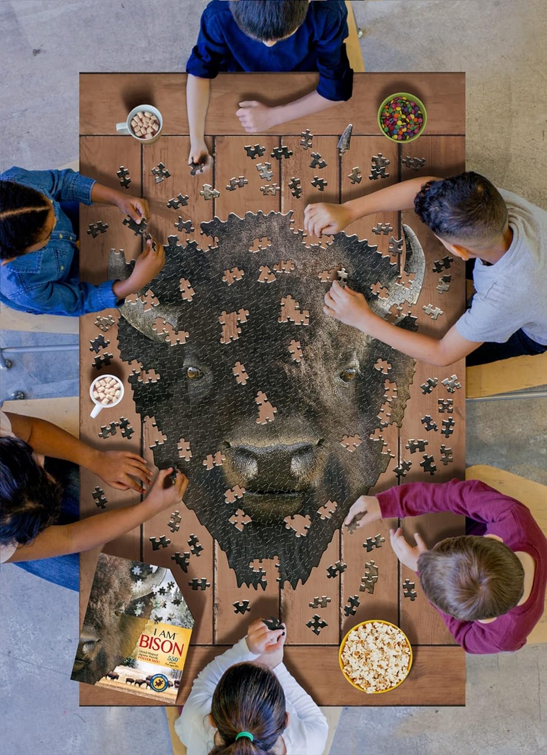 I Am Bison 300 Piece Puzzle For Sale — Skulls Unlimited