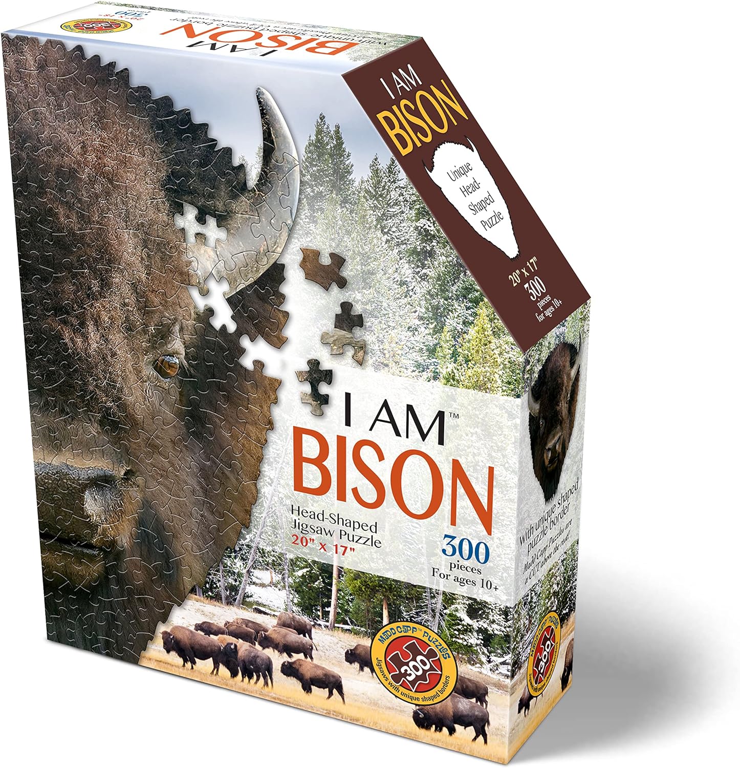 I Am Bison 300 Piece Puzzle For Sale — Skulls Unlimited