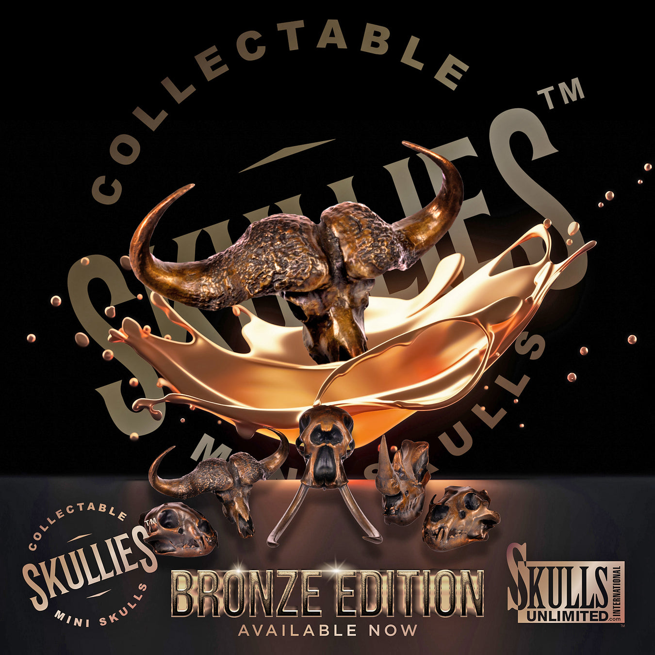 NEW Bronze Skullies!
