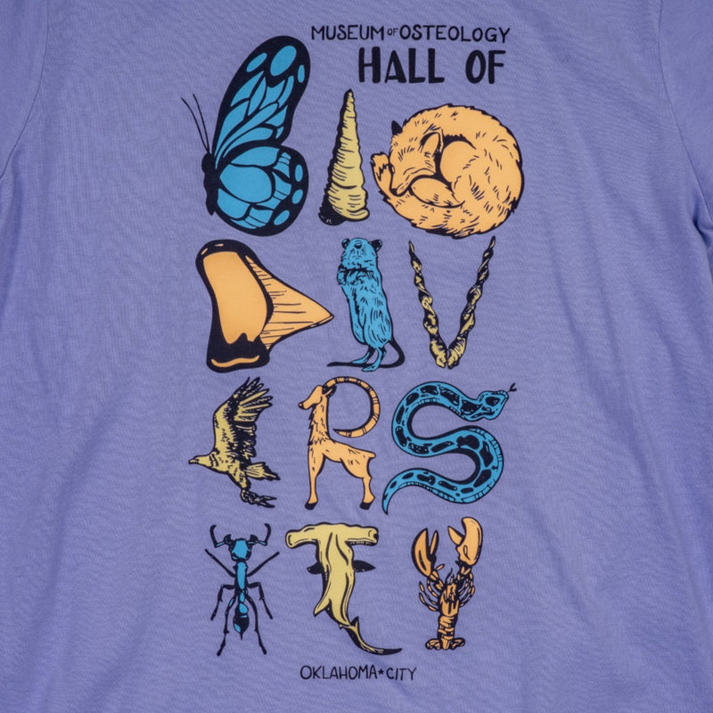 SKELETONS: Museum of Osteology Biodiversity T-Shirt - Youth