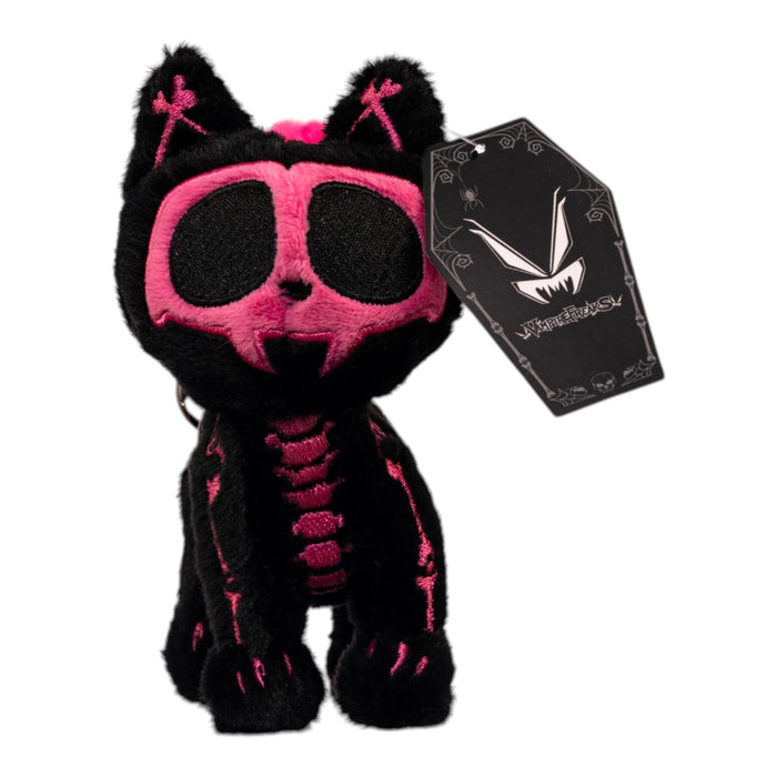Skelekitty Plush Keychain