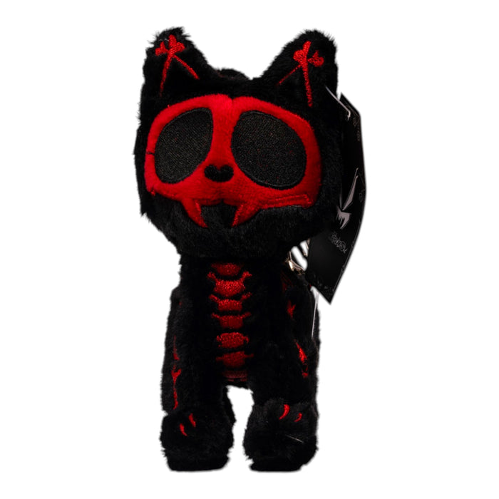 Skelekitty Plush Keychain