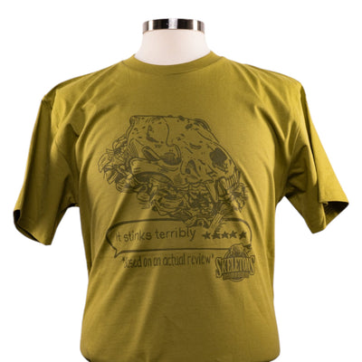 SKELETONS: Museum of Osteology “It Stinks Terribly” Skull Tee