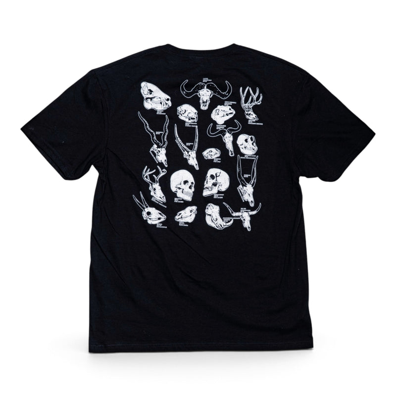 SKELETONS: Museum of Osteology Classic Skulls T-Shirt - Glow-in-the-Dark
