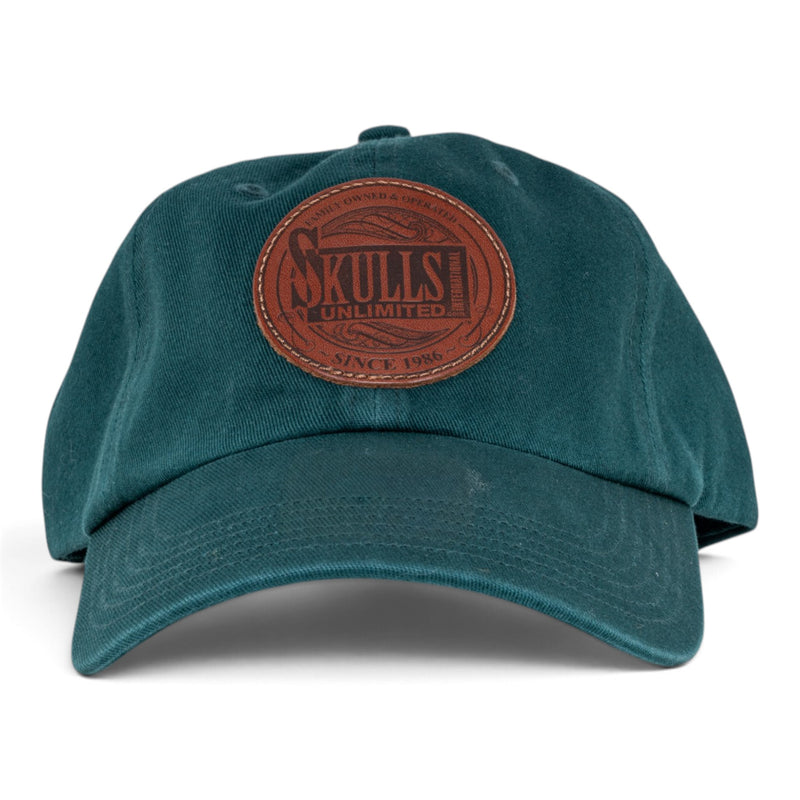 Skulls Unlimited Leather Patch Hat