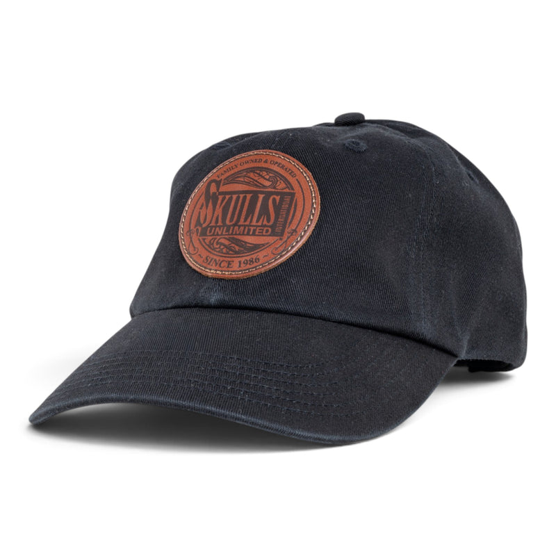 Skulls Unlimited Leather Patch Hat