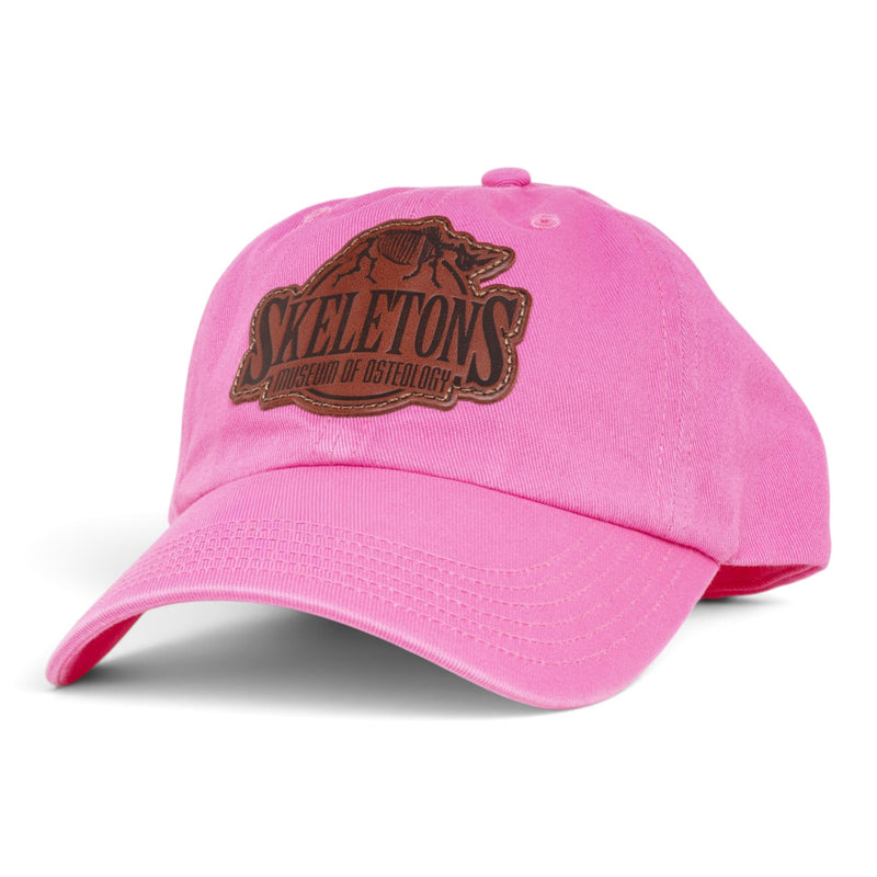 SKELETONS Museum of Osteology Leather Patch Hat