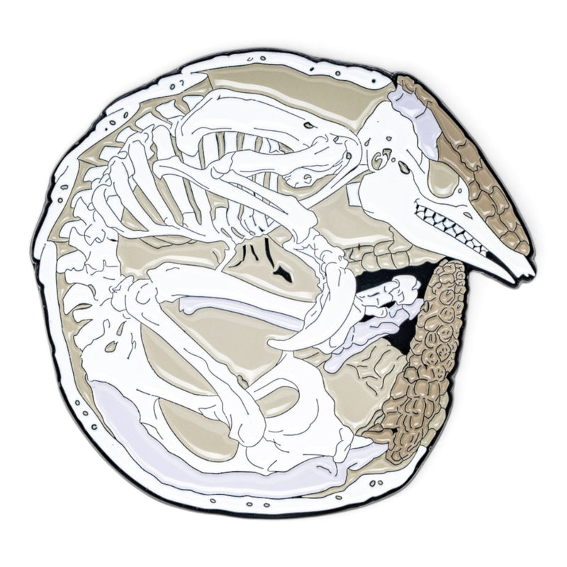 Enamel Skeleton Magnet