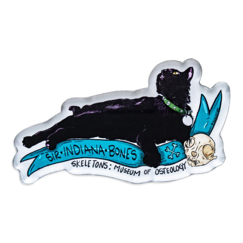 3" Acrylic Logo Magnet