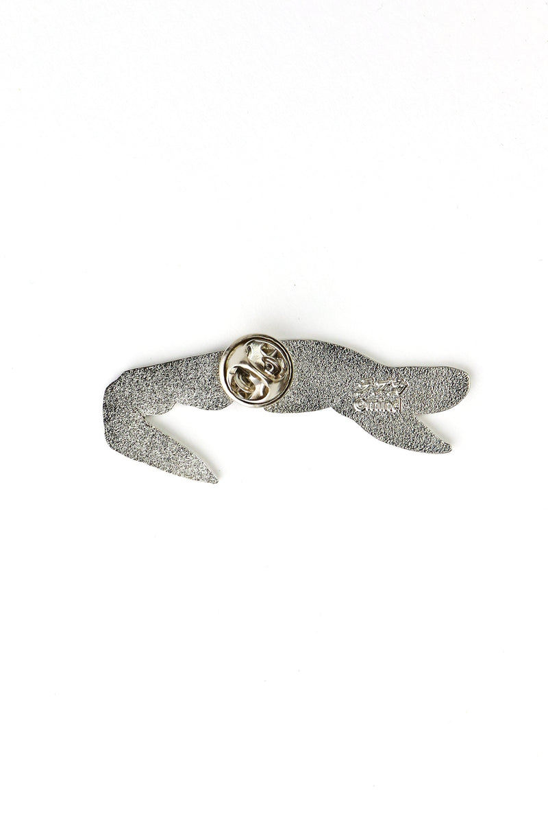 Frilled Shark Enamel Pin (Chlamydoselachus anguineus)