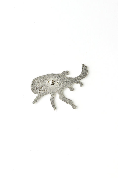Japanese Rhinoceros Beetle Enamel Pin (Trypoxylus dichotomus)