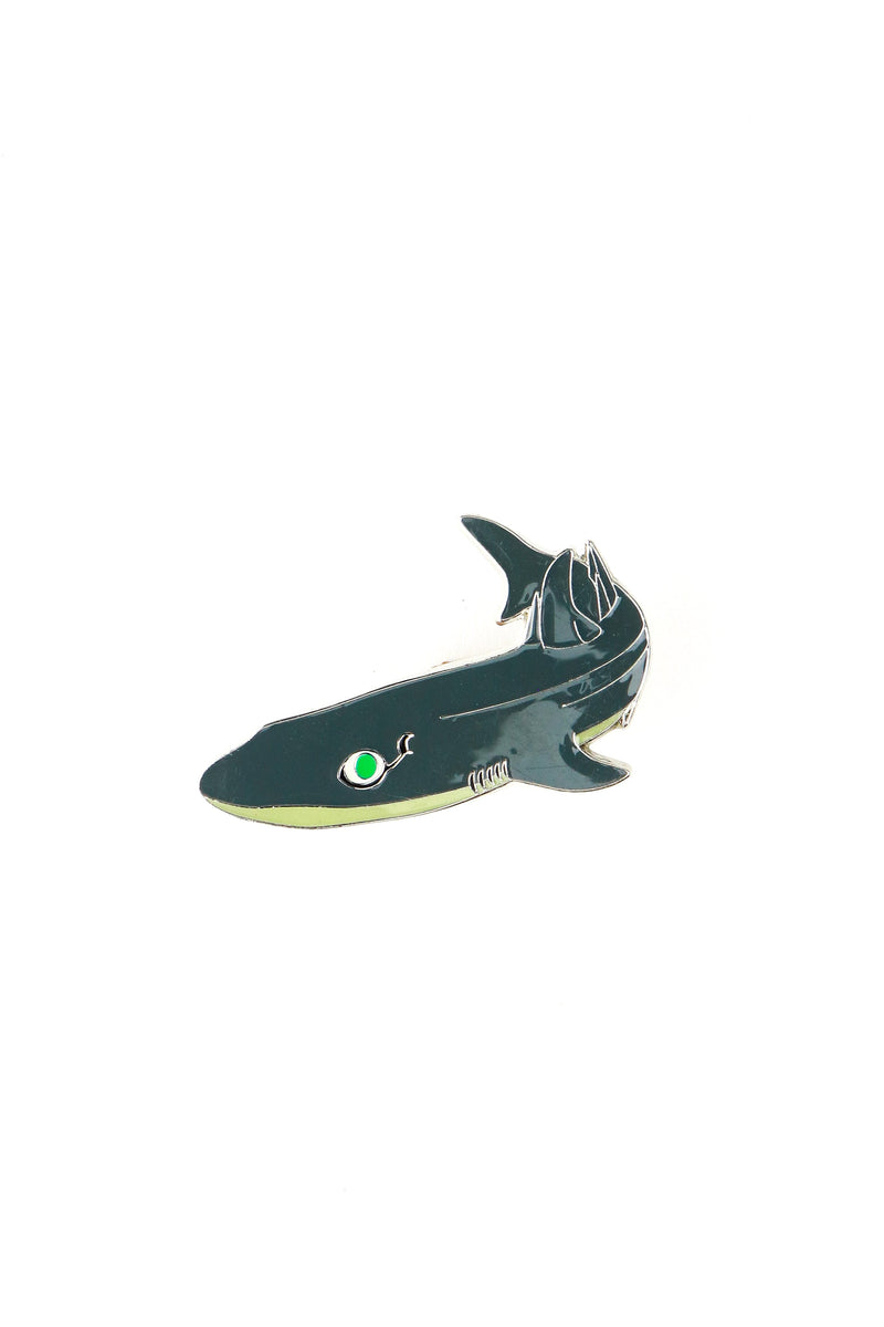 Longnose Spurdog Enamel Pin (Squalus mitsukurii)