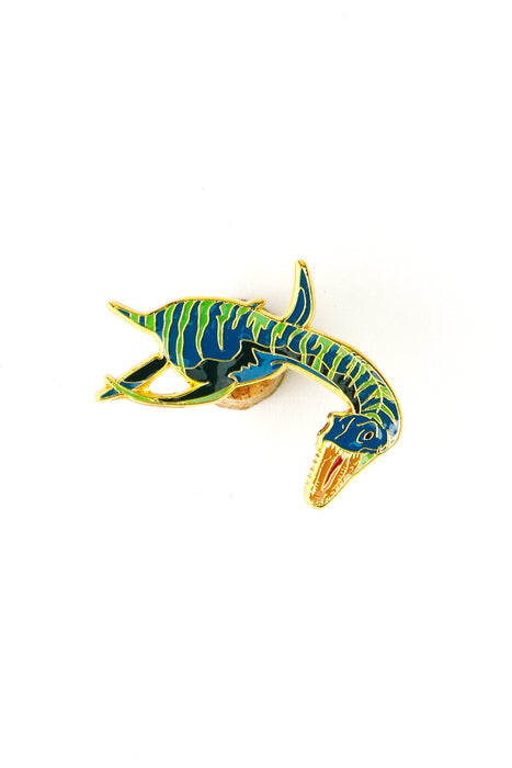 Plesiosaurus Enamel Pin (Plesiosaurus dolichodeirus)
