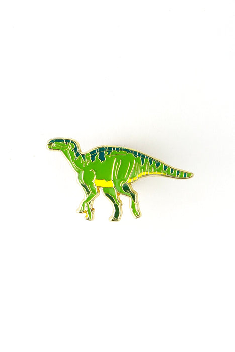 Iguanodon Enamel Pin (Iguanodon bernissartensis)