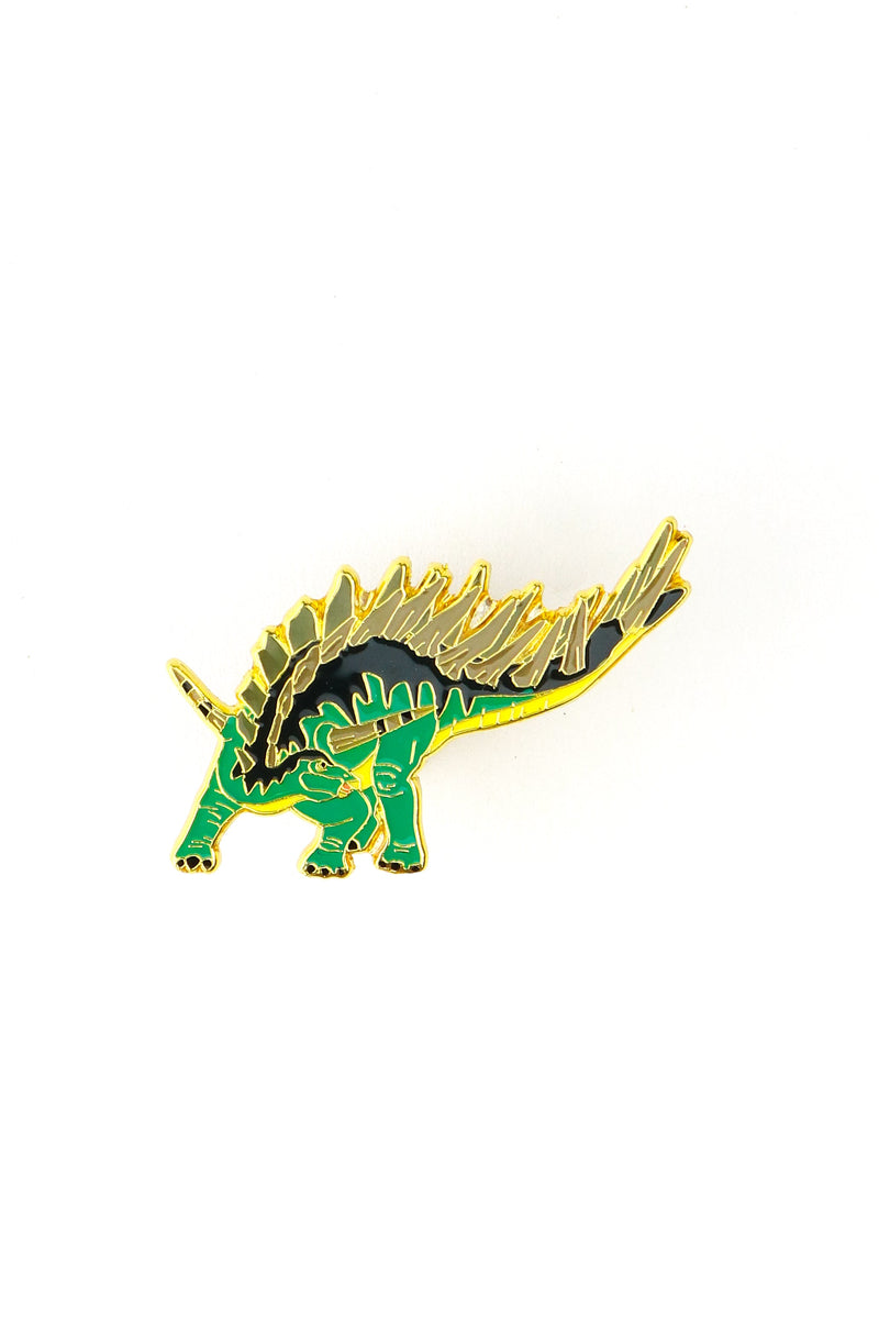 Kentrosaurus Enamel Pin (Kentrosaurus aethiopicus)
