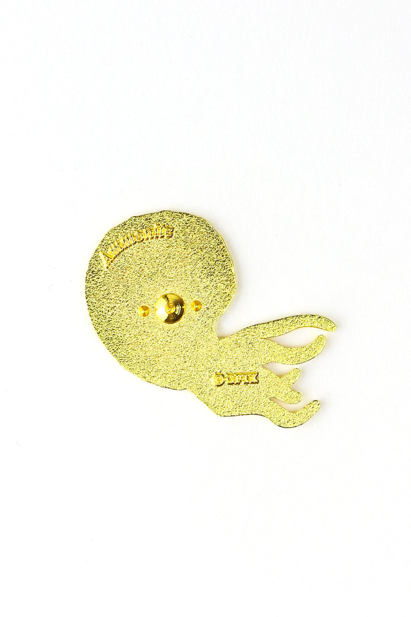 Ammonite Enamel Pin (Ammonoidea)