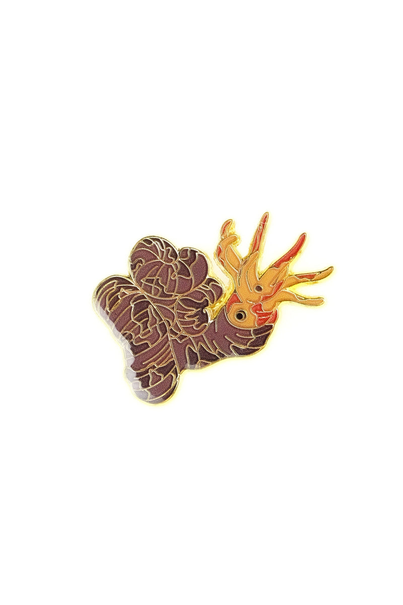 Nipponites Enamel Pin (Nipponites mirabilis)