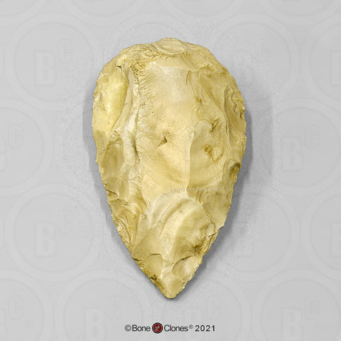 Replica Fossil Hominid Tool Bi-facial Hand-Axe
