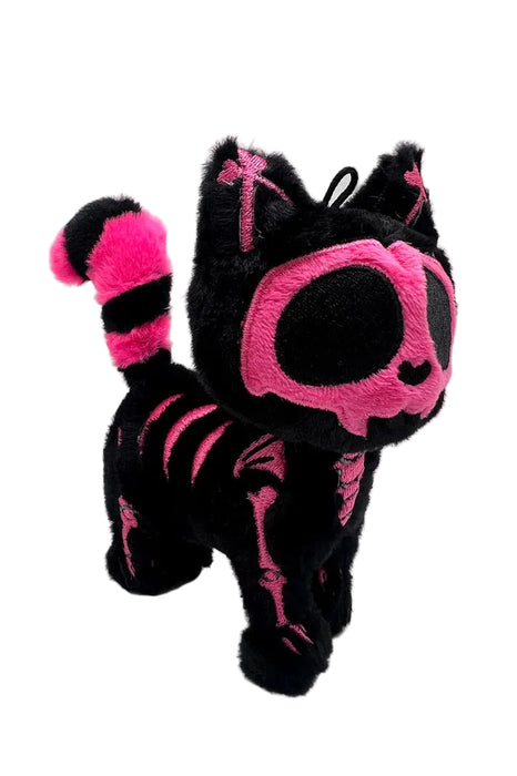 Skelekitty Plush Keychain