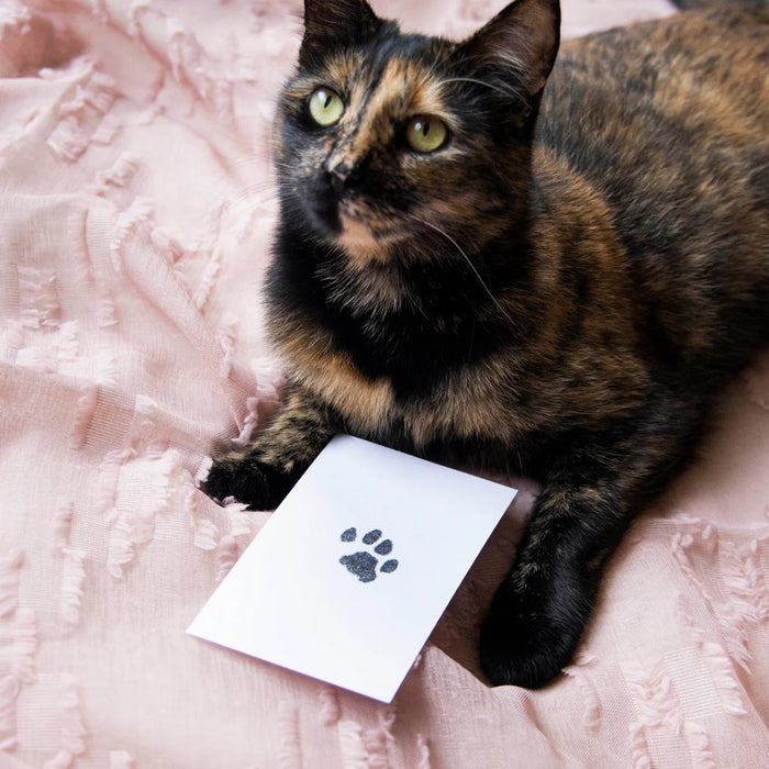 Pet Paw Print Clean-Touch Ink Pad - Black
