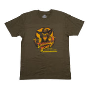 Indiana Bones Temple of Tuna T-Shirt - Dark Olive Green