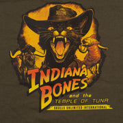 Indiana Bones Temple of Tuna T-Shirt - Dark Olive Green