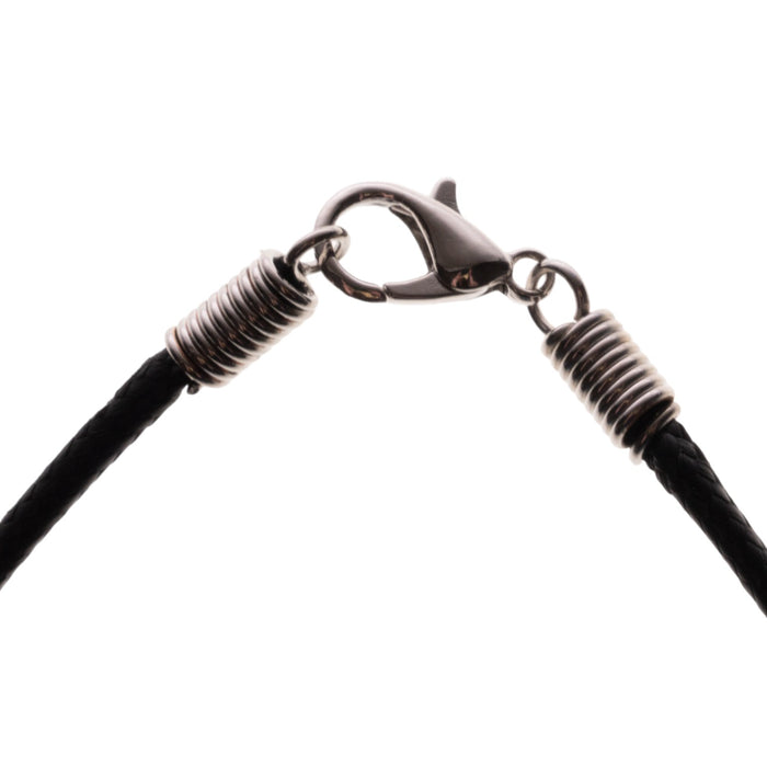 Real Black Scorpion in Acrylic Skull Necklace - Glow