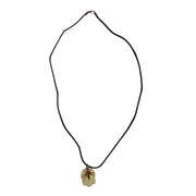 Real Spider in Acrylic Skull Necklace - Glow