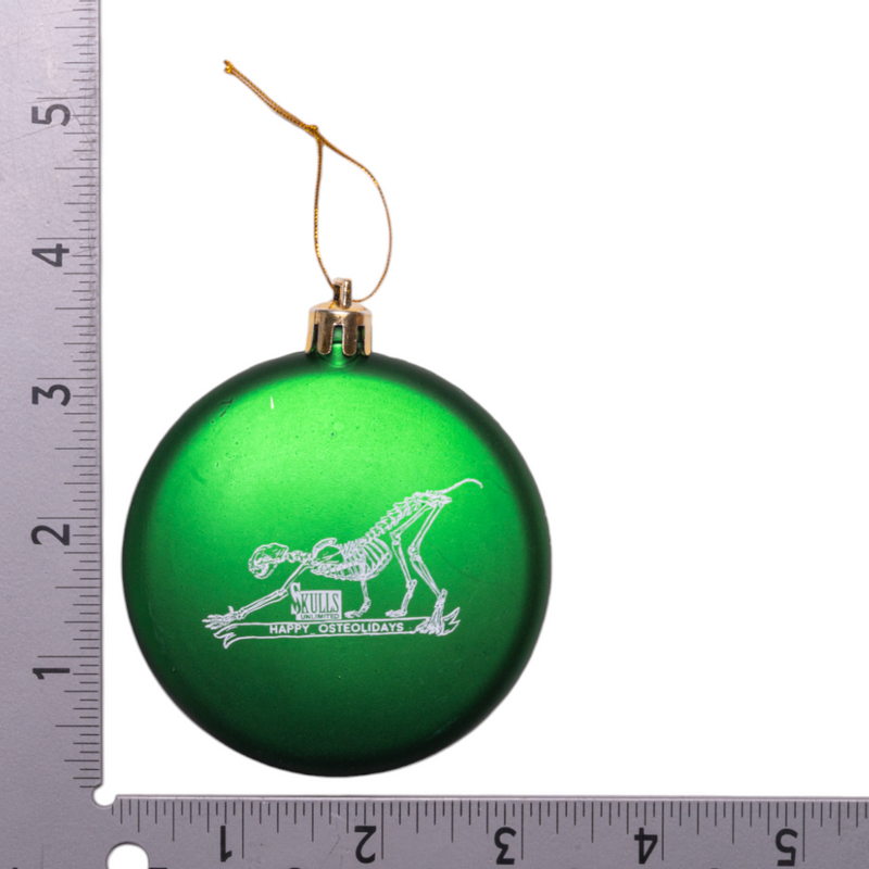 Skulls Unlimited Wild Cat Skeleton Ornament