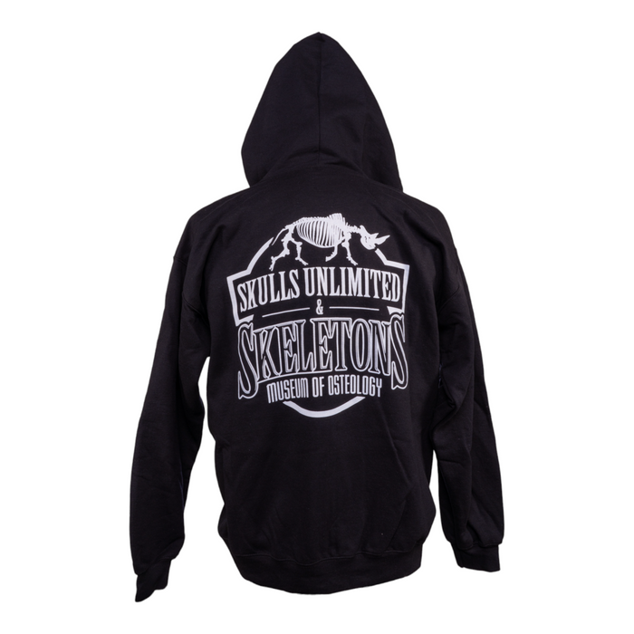 Skulls Unlimited and SKELETONS: Museum of Osteology Hoodie