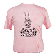 SKELETONS: Museum of Osteology Peace Sign Color Wash T-Shirt