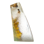 Real Butterfly and Flowers in Teardrop-shaped Acrylic Paperweight