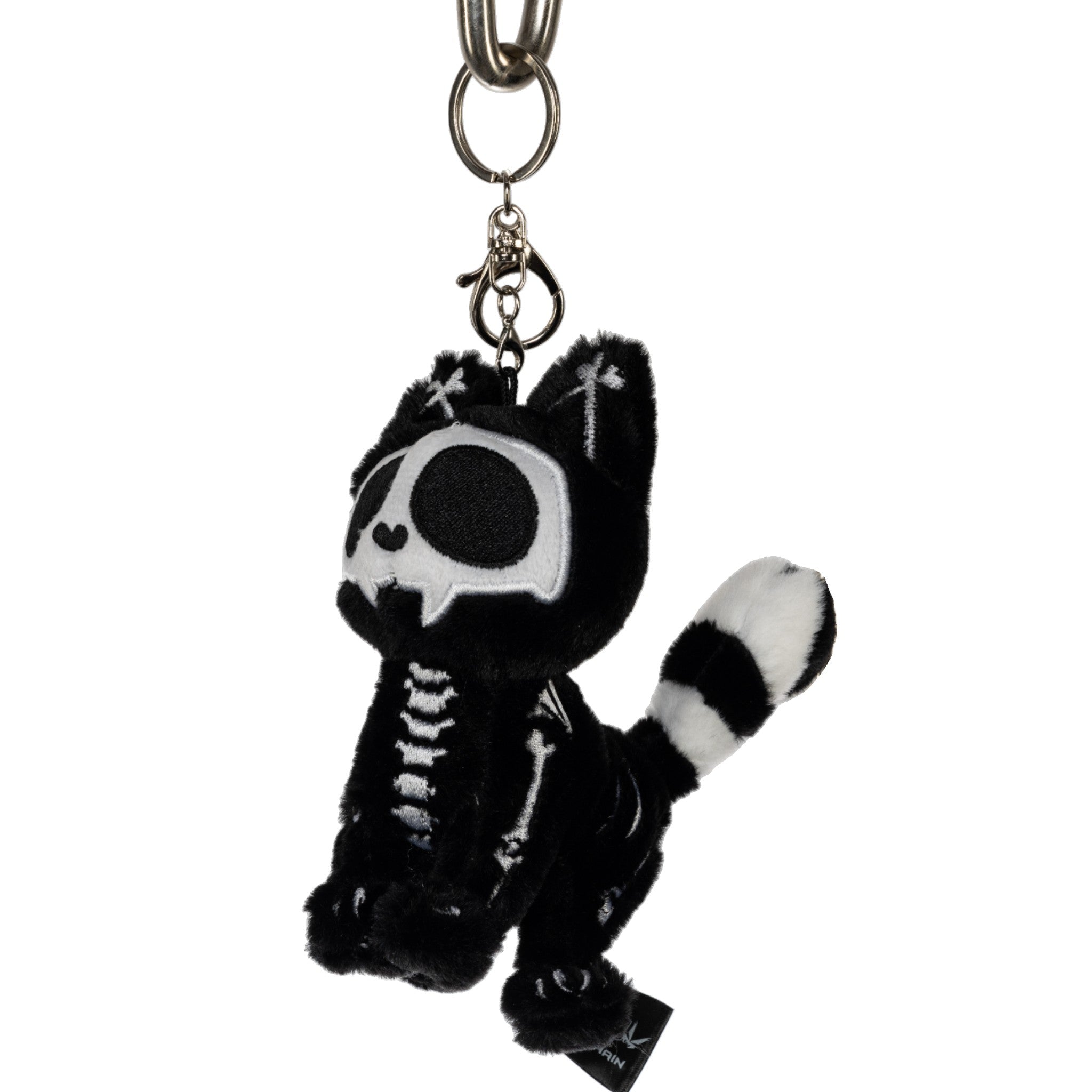 スカルキャット ぬいぐるみ Skelekitty Plush Keychain For Sale — Skulls Unlimited
