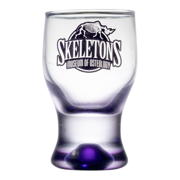 SKELETONS: Museum of Osteology Goblet Shot Glass