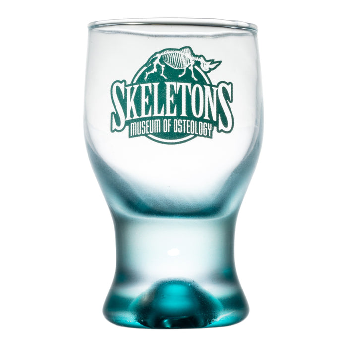 SKELETONS: Museum of Osteology Goblet Shot Glass
