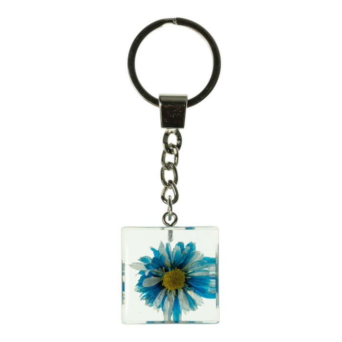 Real Flower in Acrylic Keychain