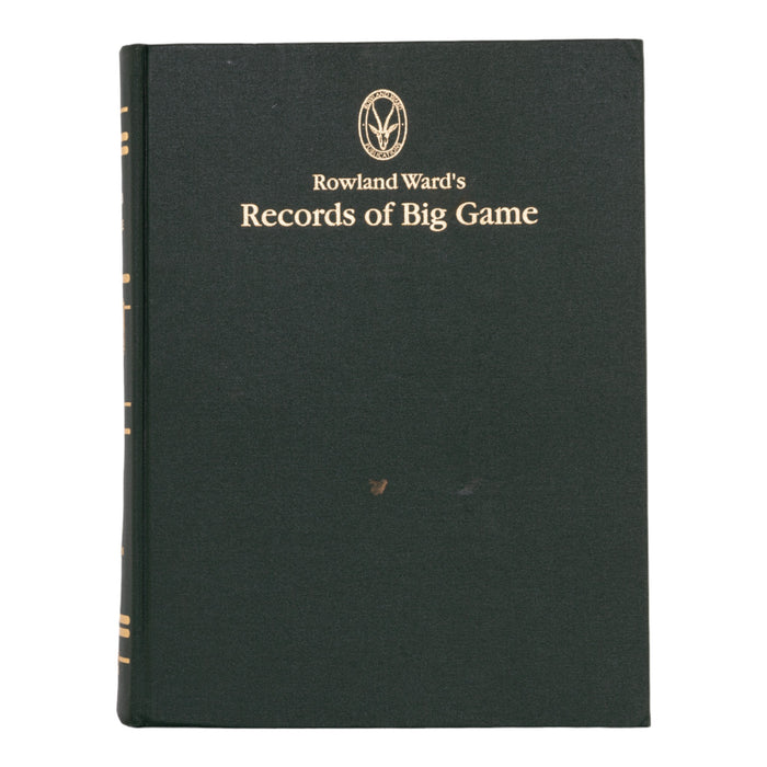 "Rowland Ward's Records of Big Game" - 25th Edition